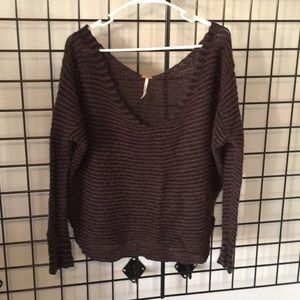 Free people off shoulder sweater